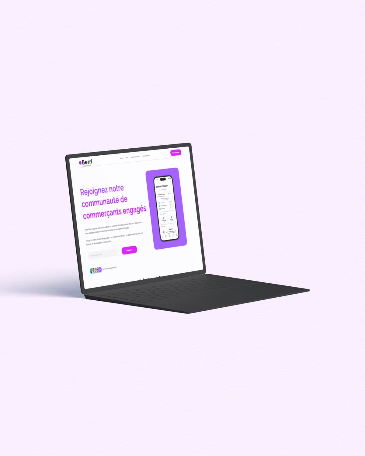 Screenshot 3 illustrating the Berri project